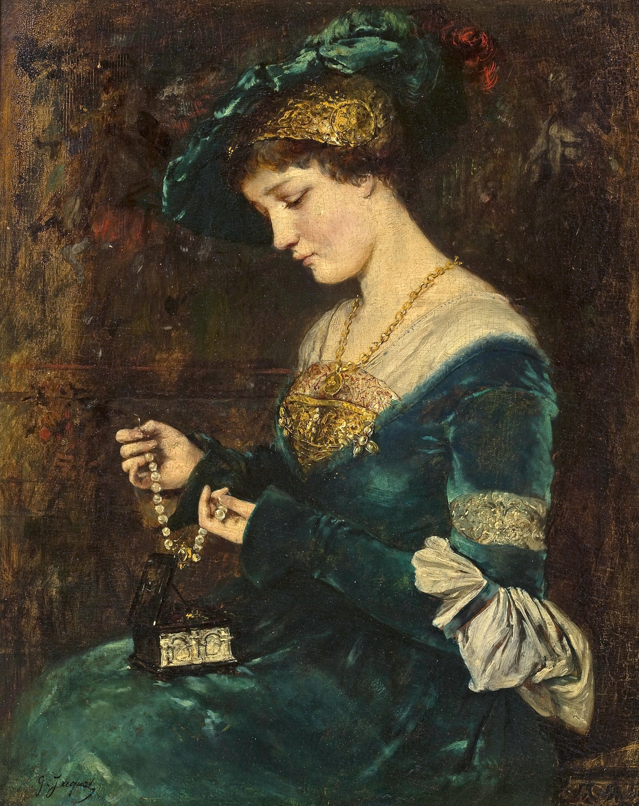 Гюстав Жан Жаке.1846-1909. Франция